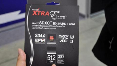 مايكروديا تعلن عن بطاقة ذاكرة من نوع microSD بسعة 512 جيجابايت مايكروديا تعلن عن بطاقة ذاكرة من نوع microSD بسعة 512 جيجابايت