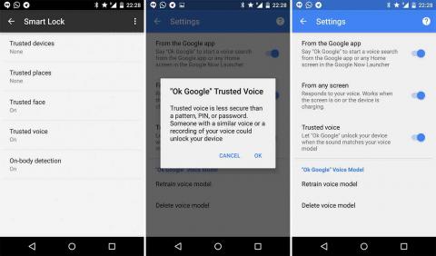 Google ... تطلق ميزة Trusted Voice الأمنية لفتح هواتف اندرويد بالصوت Google ... تطلق ميزة Trusted Voice الأمنية لفتح هواتف اندرويد بالصوت