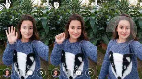 التقاط صور سيلفي Selfie بتحريك اليد فقط في أندرويد التقاط صور سيلفي Selfie بتحريك اليد فقط في أندرويد